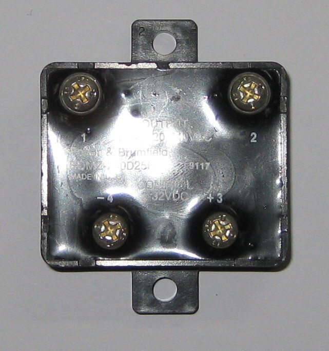 Potter & Brumfield Solid State Relay - 240V AC - 25A - EOMZ - 3-32 VDC Control