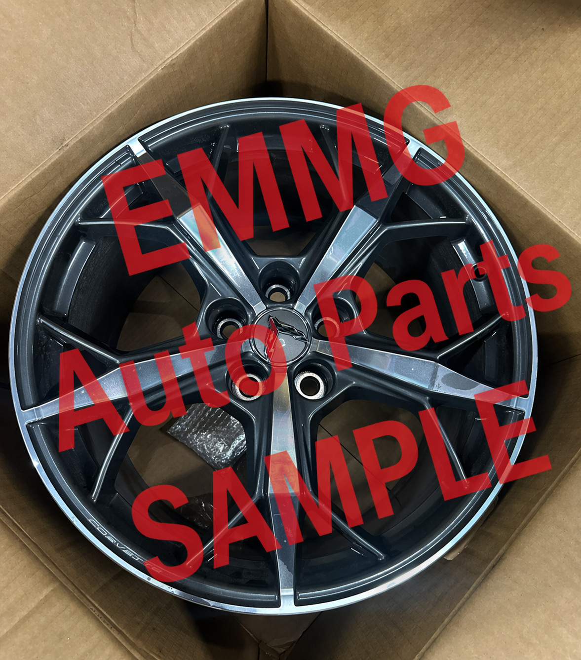 19" CORVETTE C8 OEM FACTORY 23404165 WHEEL RIM 2020 - 2024 Q8S FRONT  19X8.5