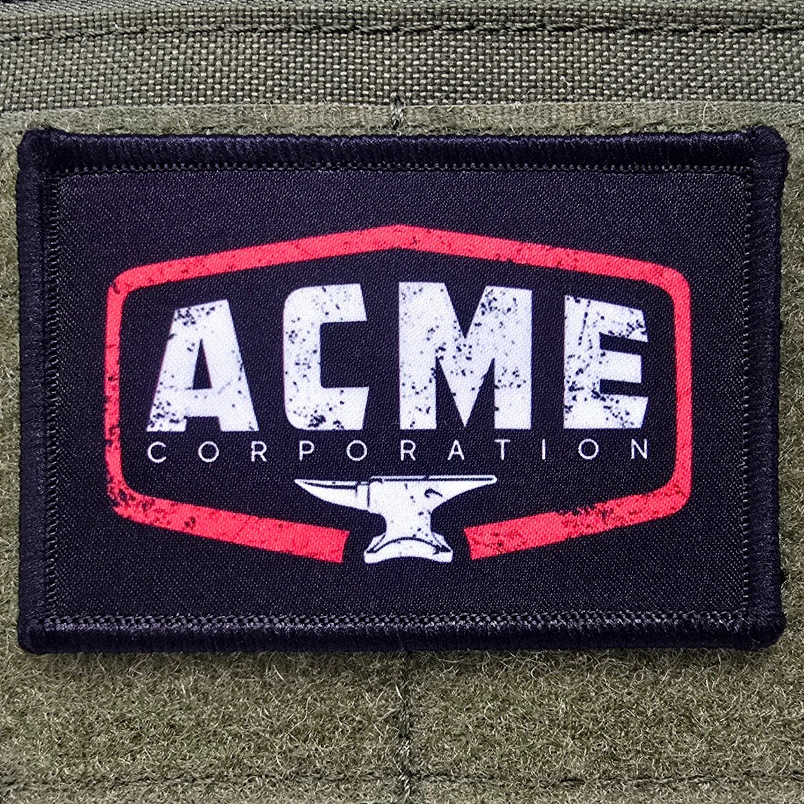 ACME Corporation Patch Moral Tactical Meme Military USA Hook & Loop 3x2