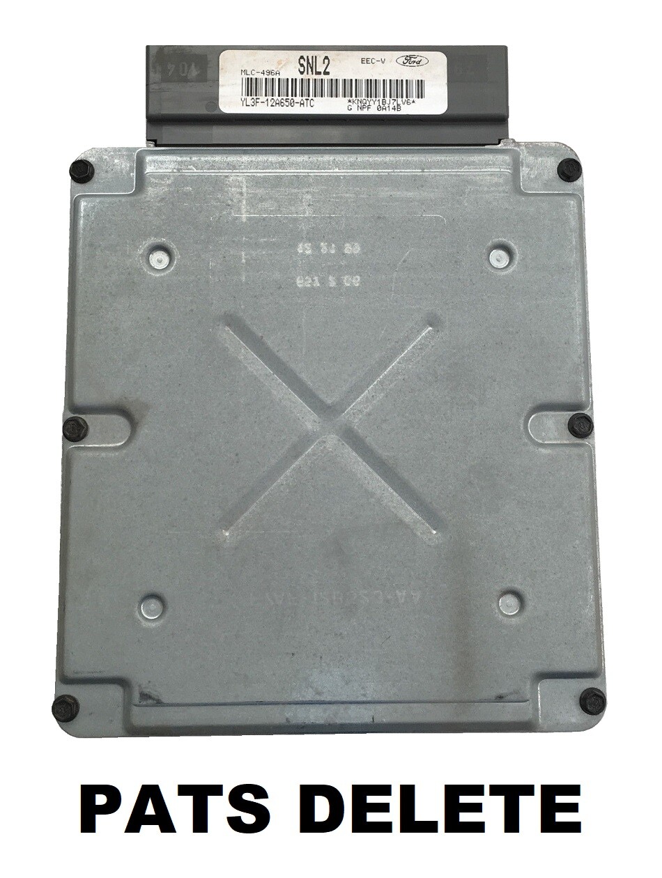 PATS Anti-theft Delete Service 96-04 Ford Mustang Computer. Mail in Your PCM!