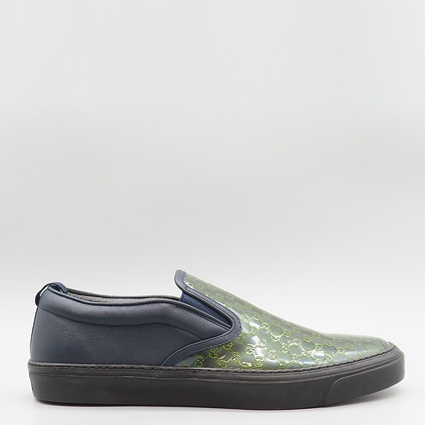 Gucci GG Pattern Slip-On Men's Sneakers Size 9.5