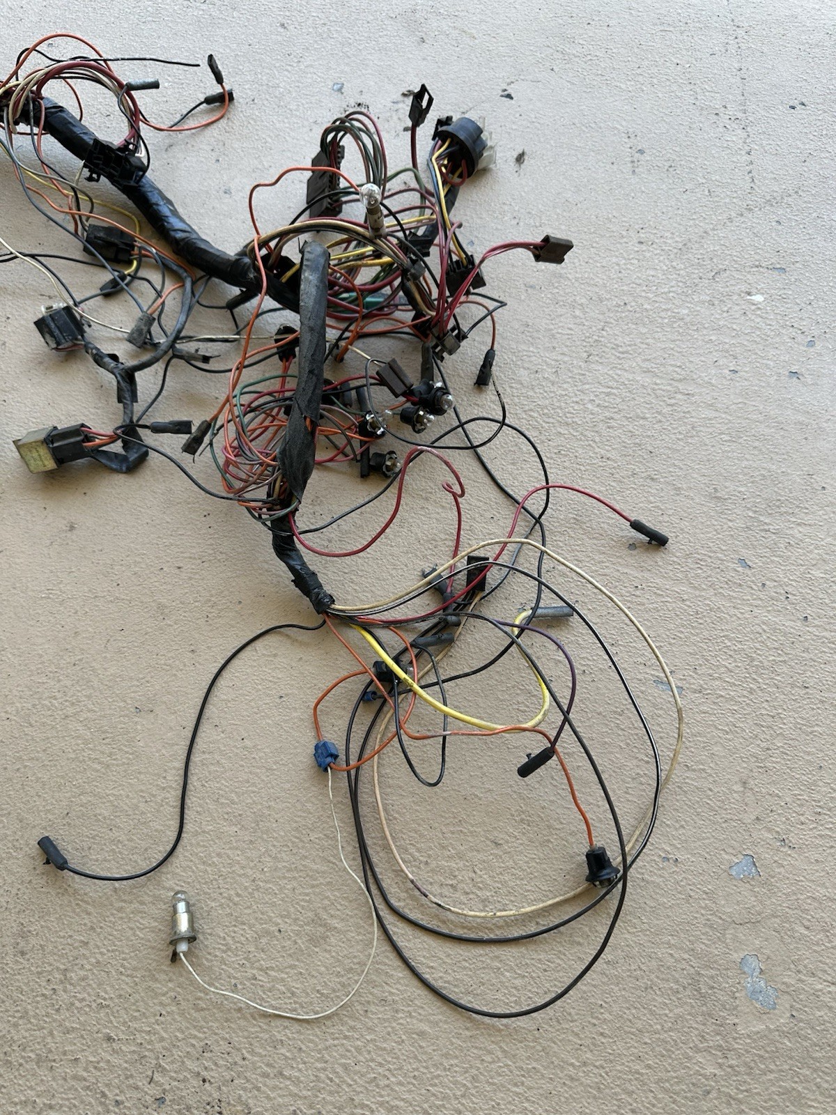 1983 Jeep Wrangler 4.2L Manual Dash Harness