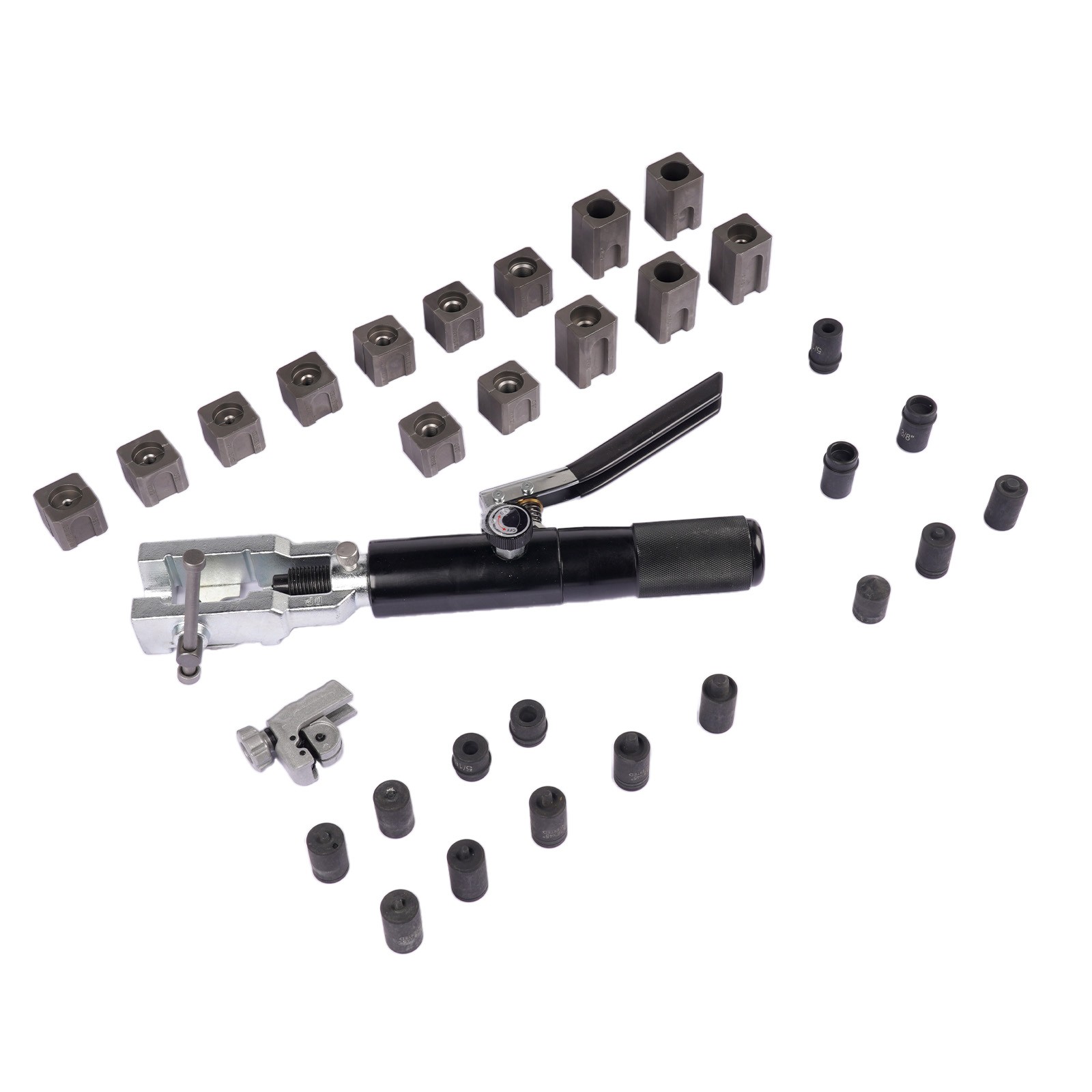 Hydraulic Flaring Tool Set 72475-PRC 45° Double & Single Flares Push Connect