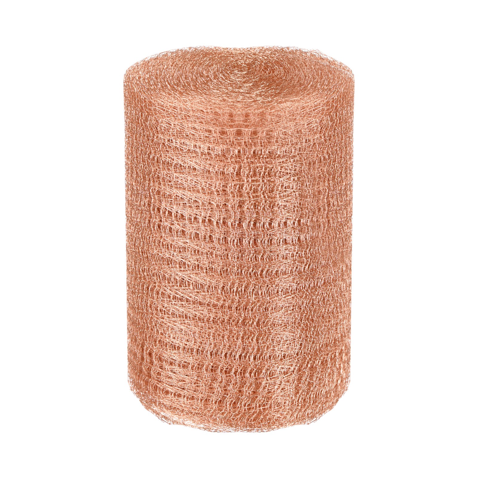 Copper Mesh 5 Inch x 32.8ft Copper Wool Rustproof Mesh Roll