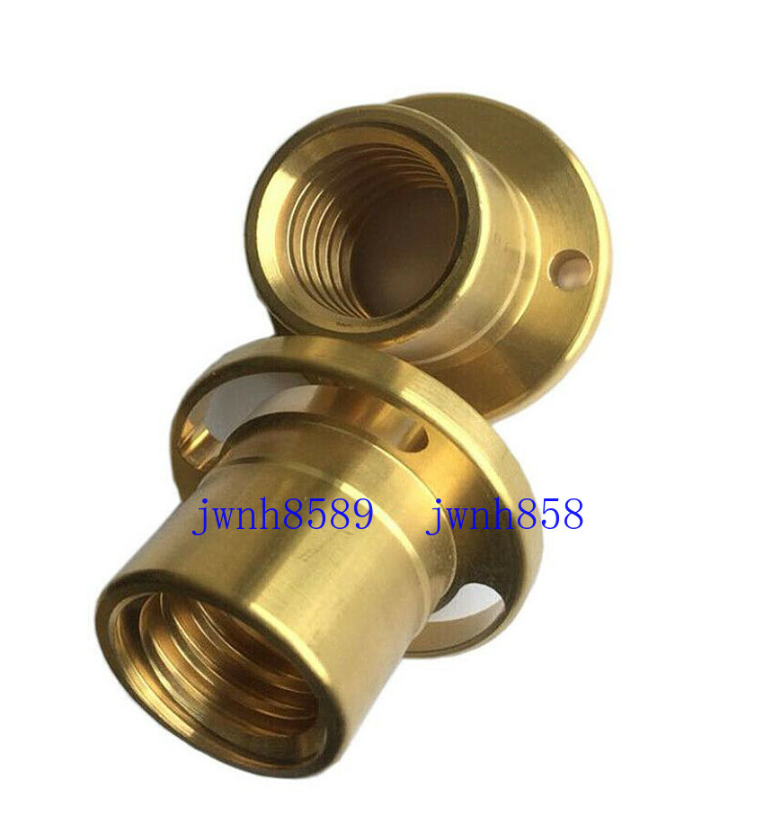 2Pc Bridgeport Milling Machine X Axis Screw Copper Sleeve Nut Vertical Mill Tool