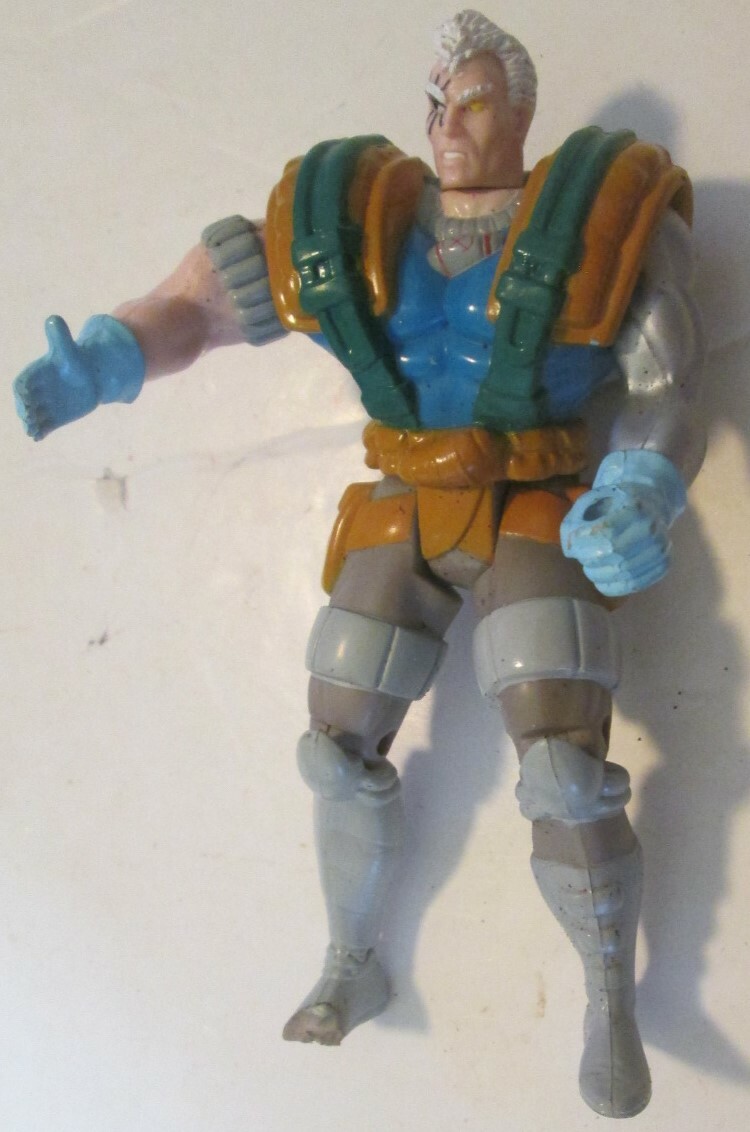 Vintage X Men CABLE Action Figure 5" 1992 Marvel Toy Biz