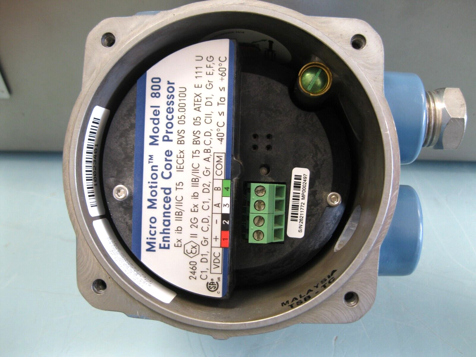 2" 150# Micro Motion F200 Flow Sensor 800 Enhanced Core Processor 2022 CAL D14