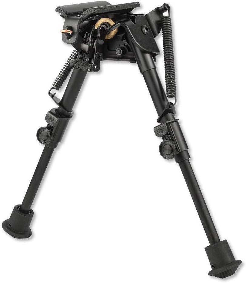 Harris Engineering S-BR Bipod Hinged Base 6-9" Black Rotating NEW Series S