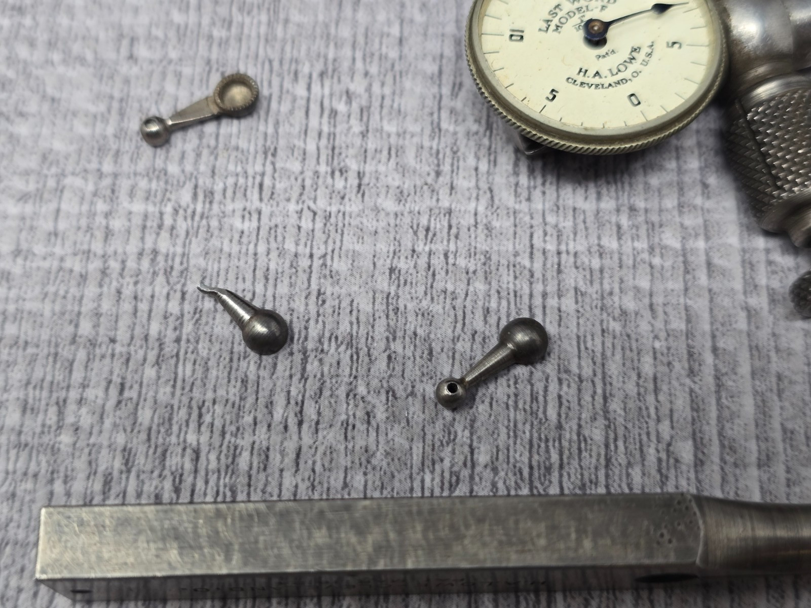 H.A. LOWE LAST WORD Model F DIAL TEST INDICATOR. PRE-STARRETT