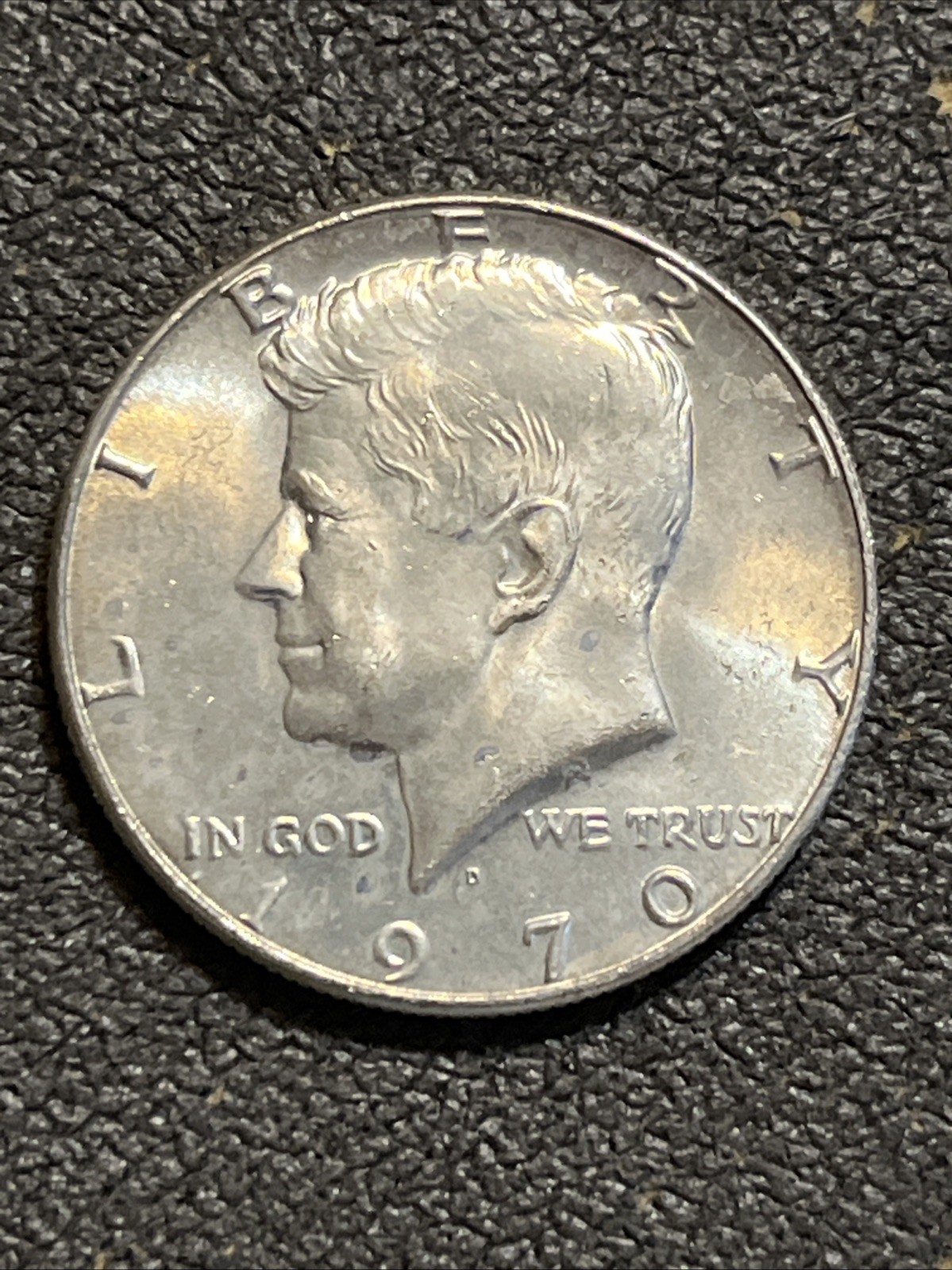 1970-D Kennedy Half Dollar 40% Silver KEY DATE Unc (1 coin) #2