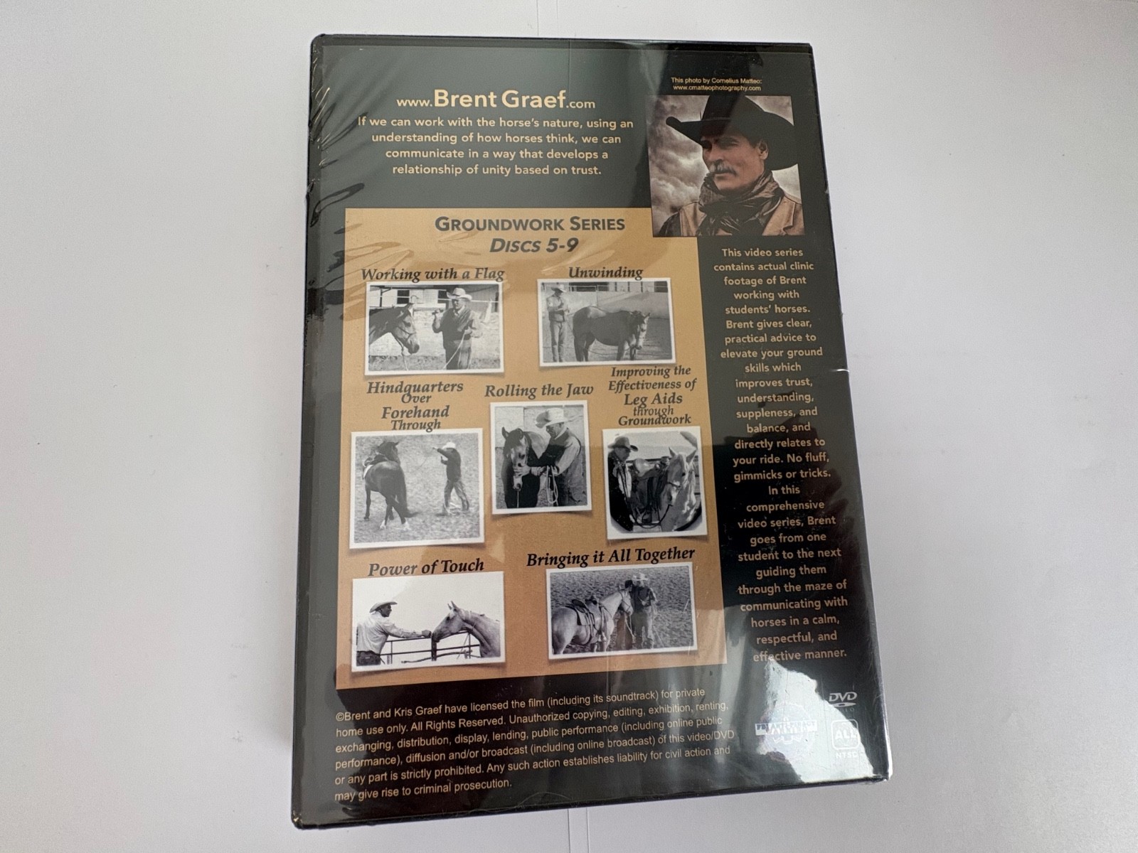 Brent Graef Groundwork DVD set Discs 1-4 and 5-9