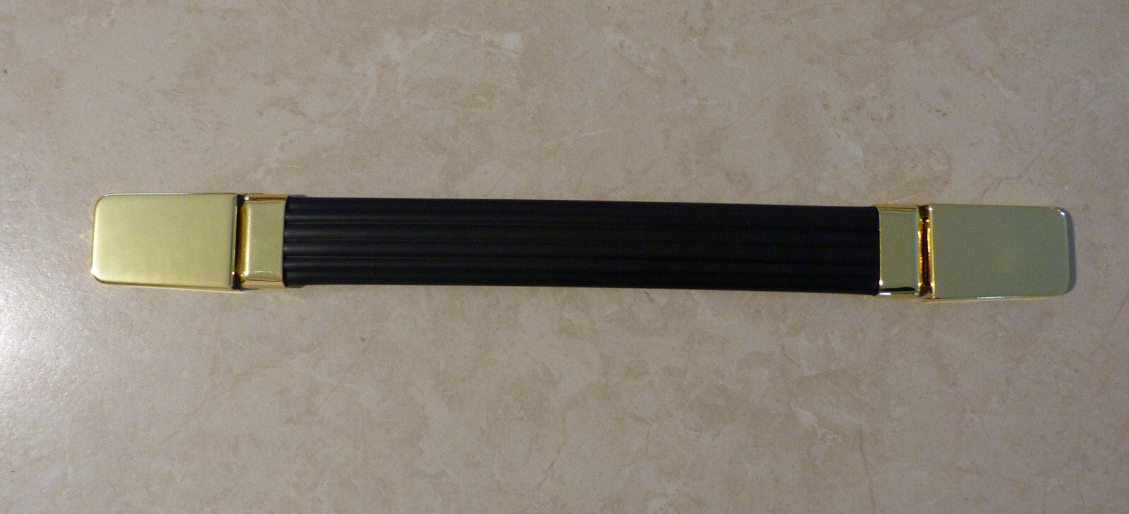 Marshall Style Handle with Gold End Caps