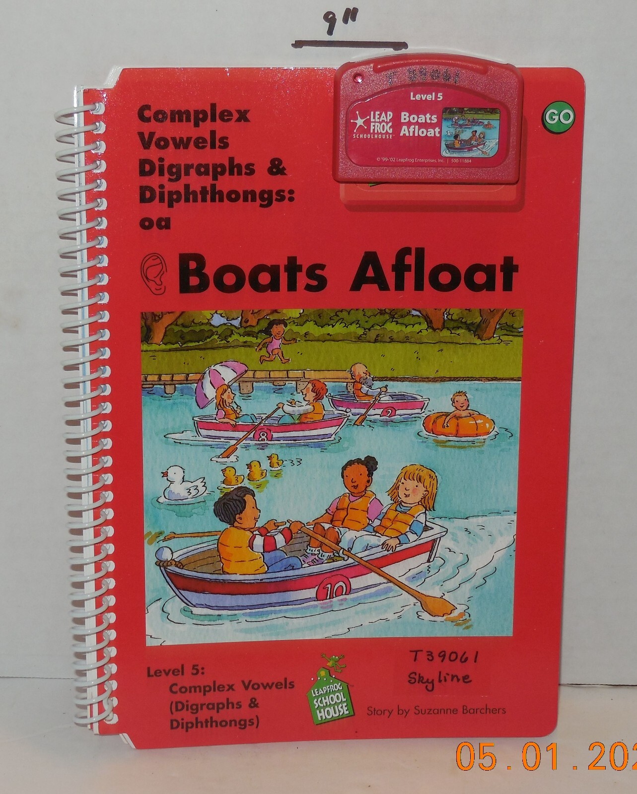 Leap Frog Leapfrog School House Level 5 Boats Afloat Complex Vowels Book Cart