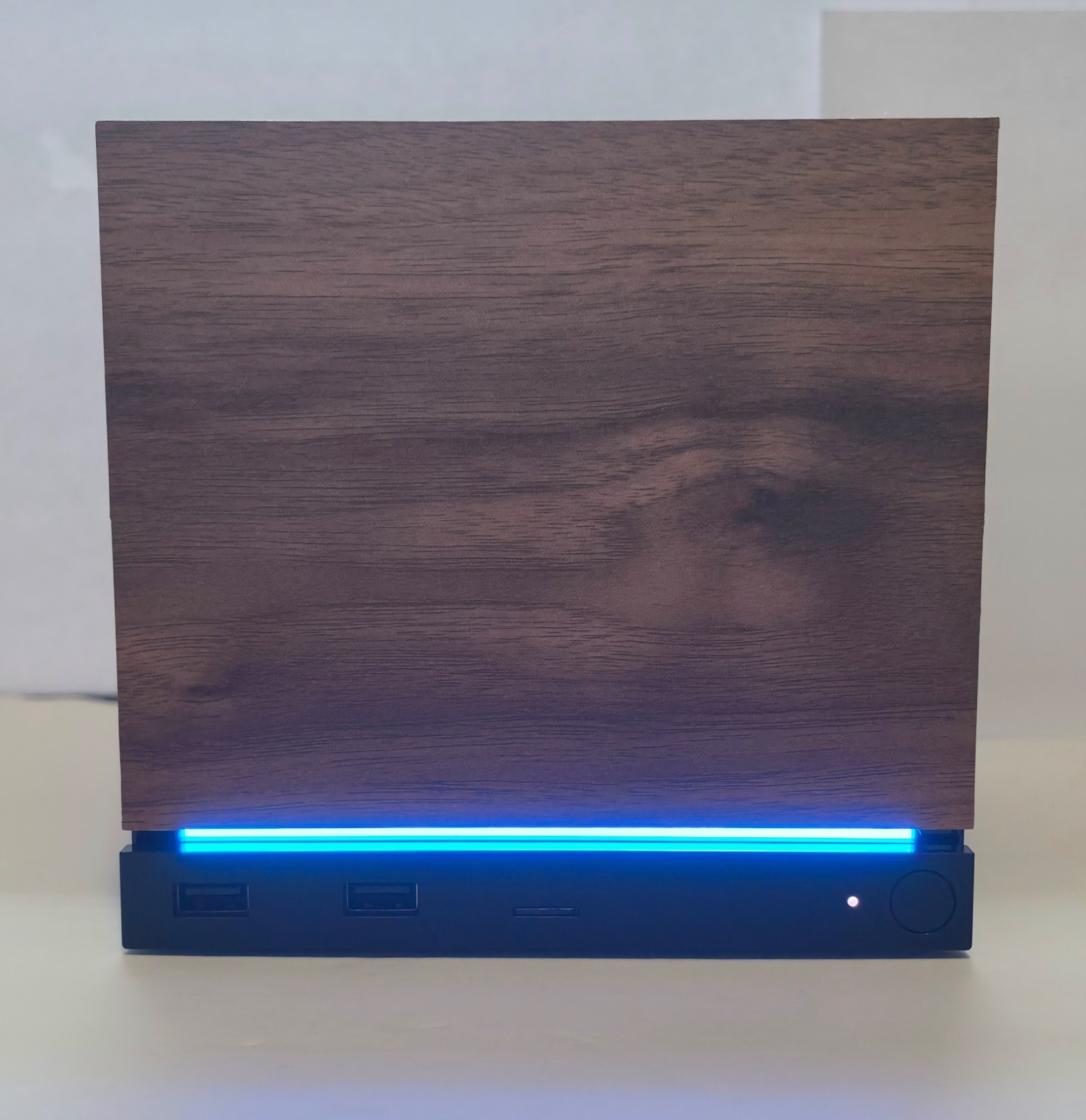 Steam Machine Faceplate - Wood Vinyl