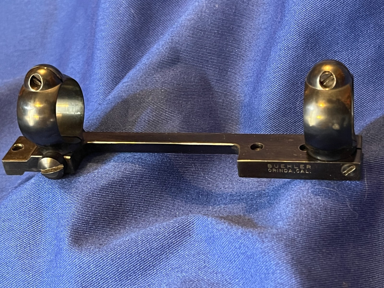 BUEHLER scope base & 1" ring set for 1st model SAKO made BROWNING bolt actions