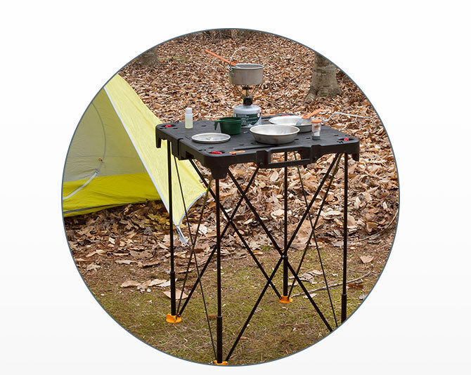 WX066 Worx (2) Sidekick Portable Tailgate Work Tables-Save Buying 2