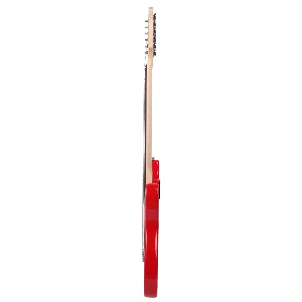 Fingerboard Electric Guitar Red +Gigbag +Cord+Strap+Accessor