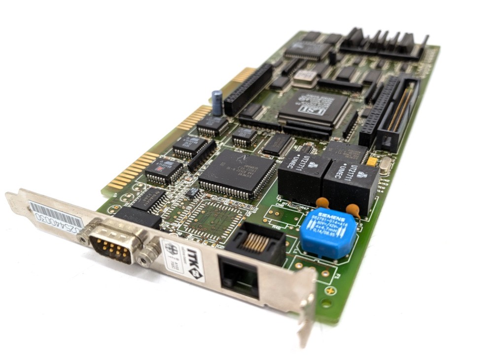 ITK Ix1 Basic So V1.2 16Bit ISA ISDN Controller Card Card LR33300QC-25