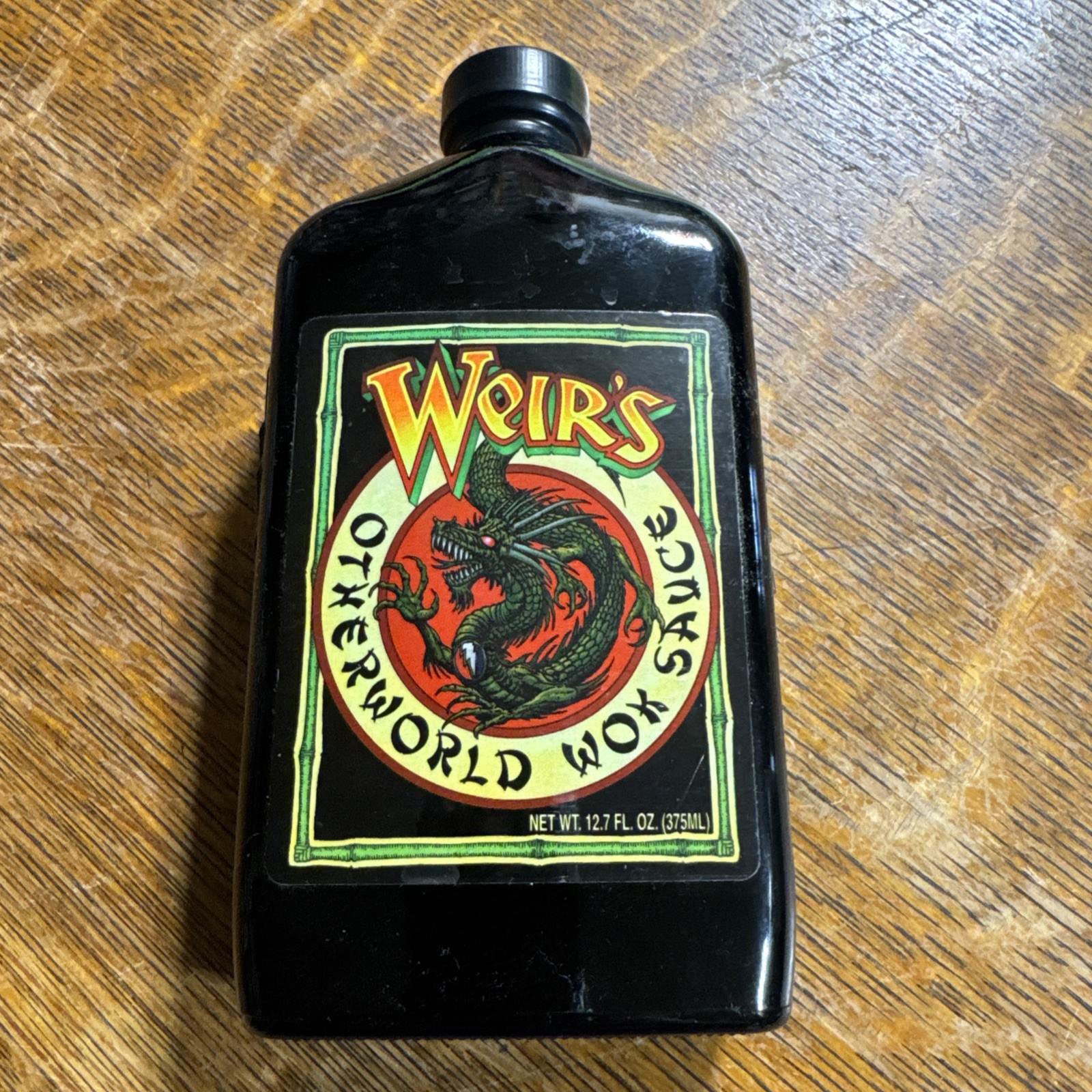 Bob Weir Grateful Dead Otherworld Wok Sauce Bottle - SEALED- RARE