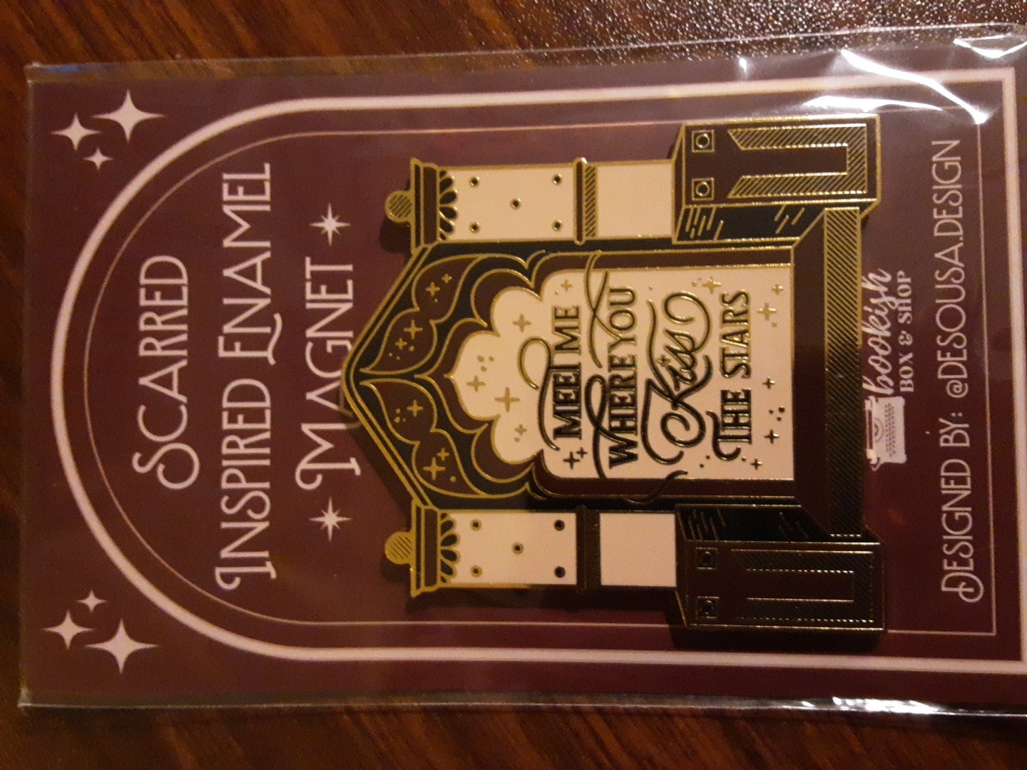 Scarred Inspired Enamel Magnet Bookish Box