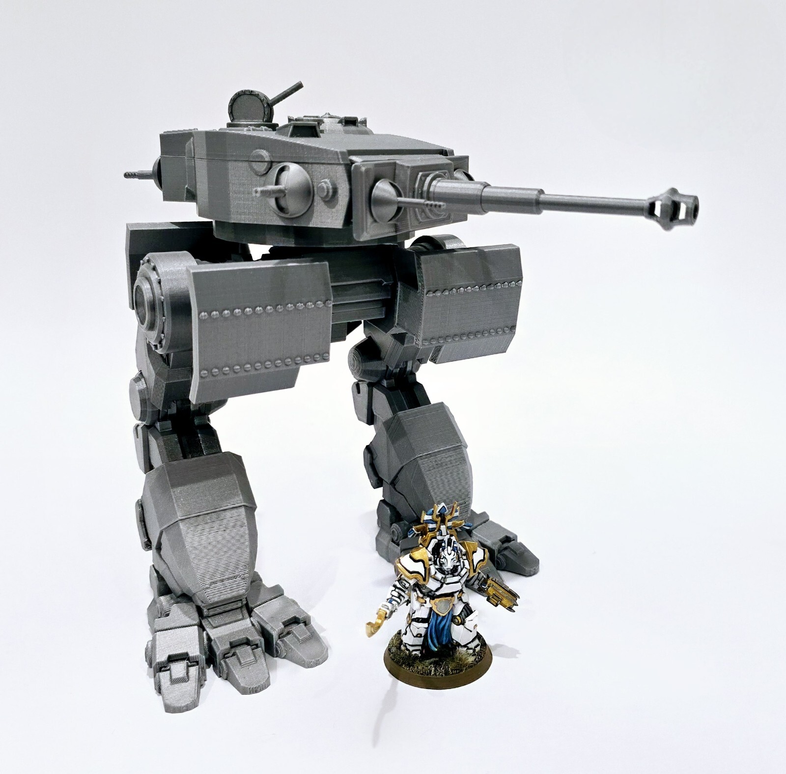 3d Printed Miniatures War Walker Titan, Dreadnought Proxy For Tabletop Wargames