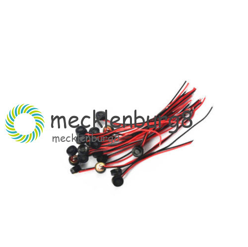 5pcs Electret Condenser 2 Leads 4*1.5mm Microphone MIC Capsule New