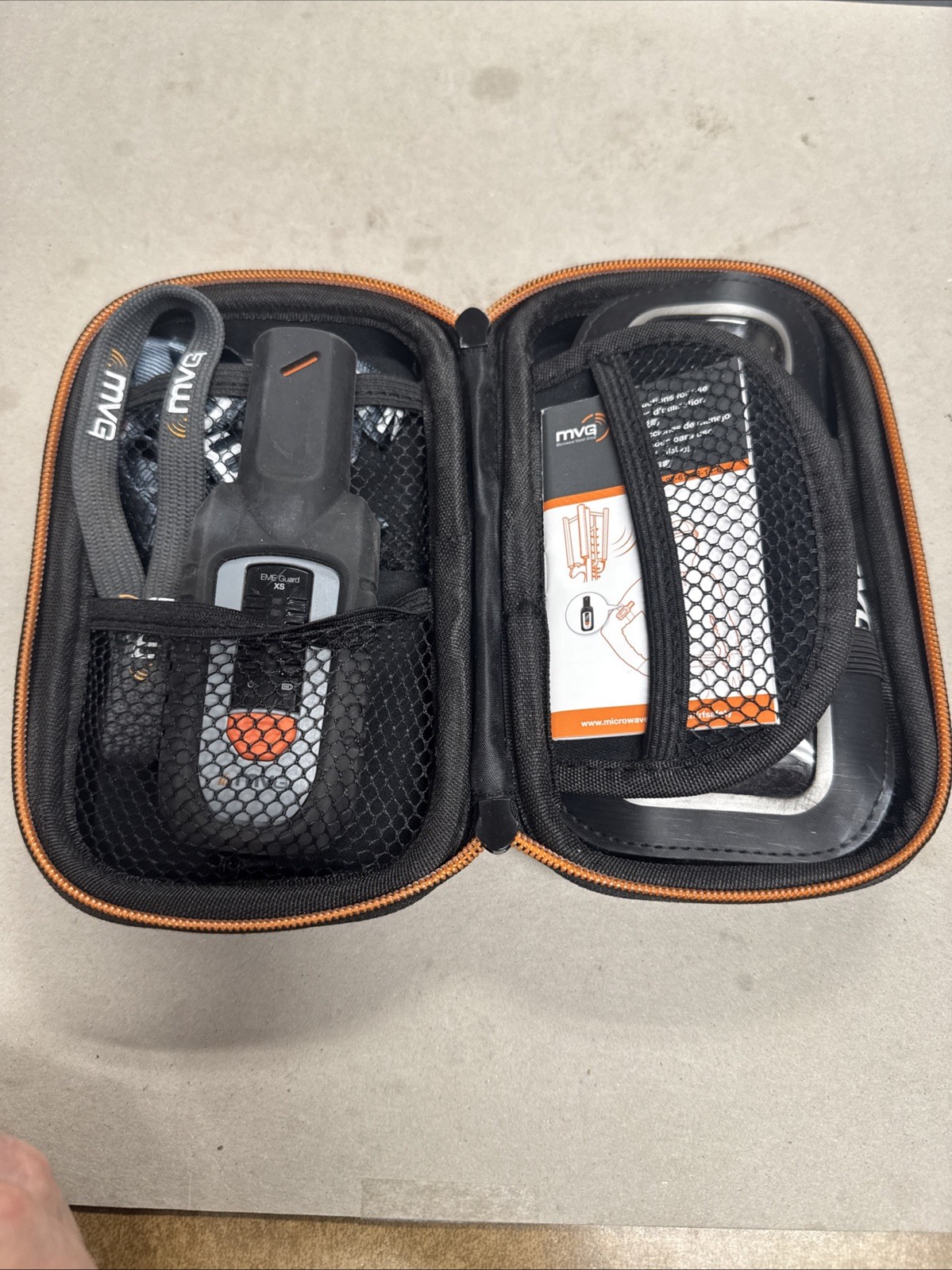 MVG EME Guard XS RF Meter Unit - w/ Soft Case and Hand Strap