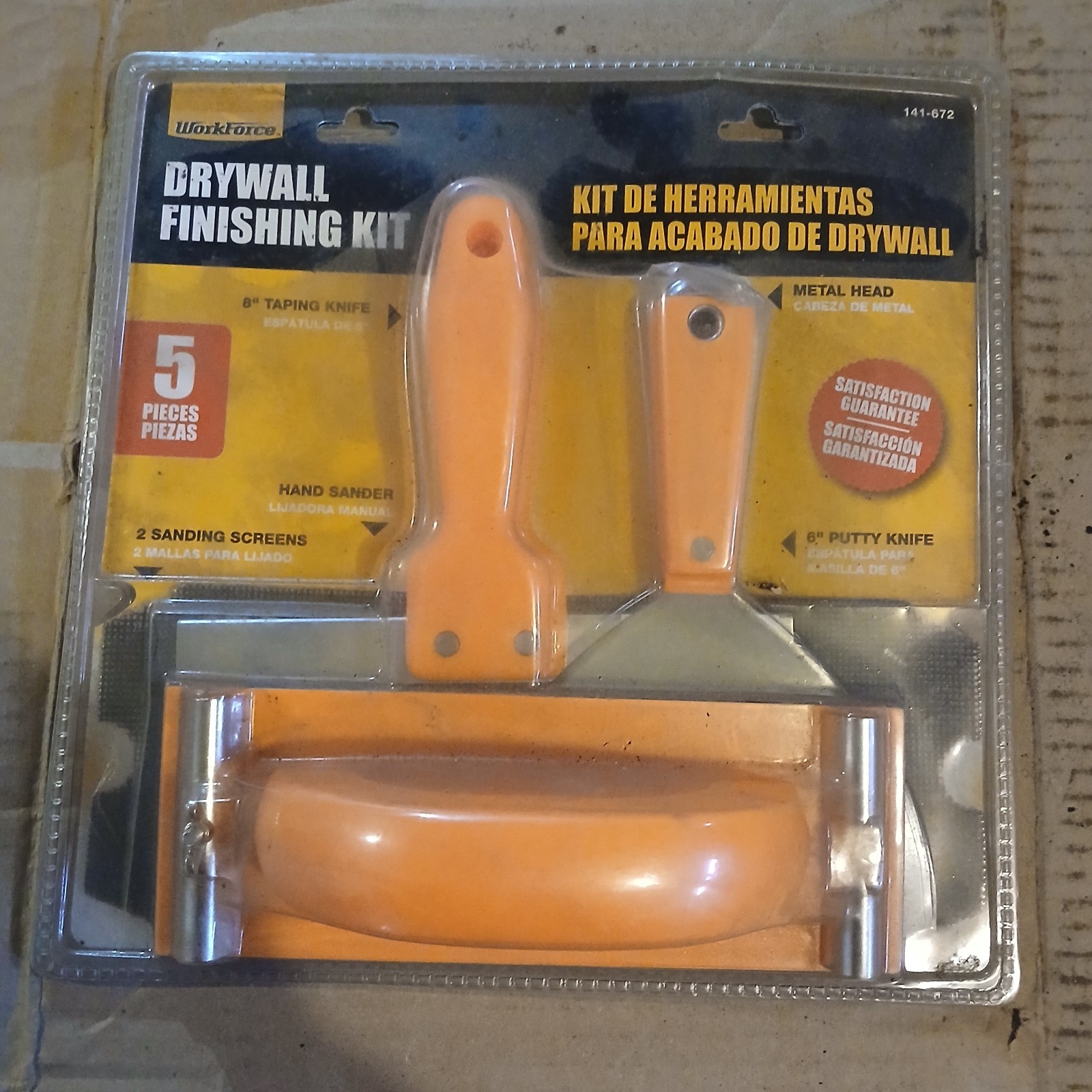 Workforce 5-Piece Drywall Finishing Kit Brand New