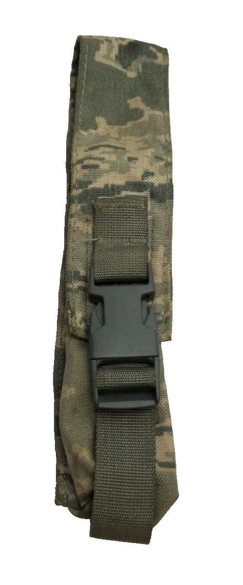 USGI Military MOLLE II ABU DIGITAL Slap Flare Pouch Hook & Loop - NEW