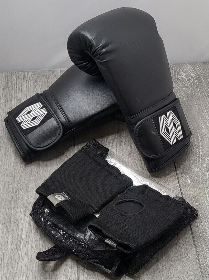 2 Pairs MMA Essential Gloves: Sparring MMA Gloves and Throwdown Gloves Size L/XL