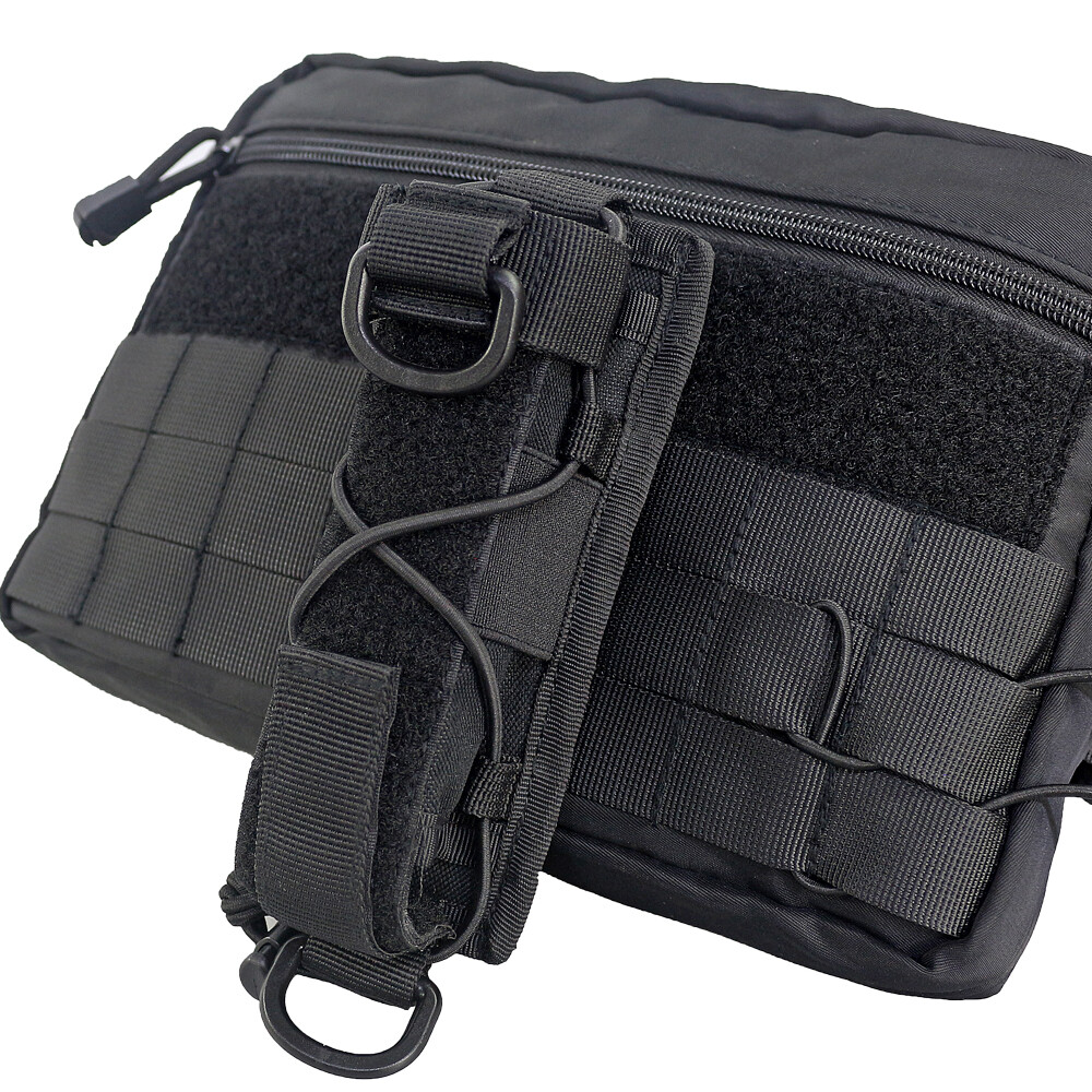 Flashlight Holster Tactical Molle Open-top Flashlight Holder for Tool Belt Pouch