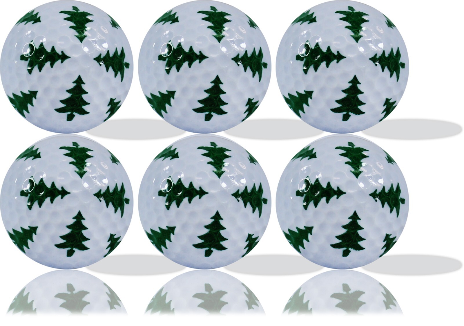 Christmas Trees Full Wrap 6 Pack - Great Gift Idea!