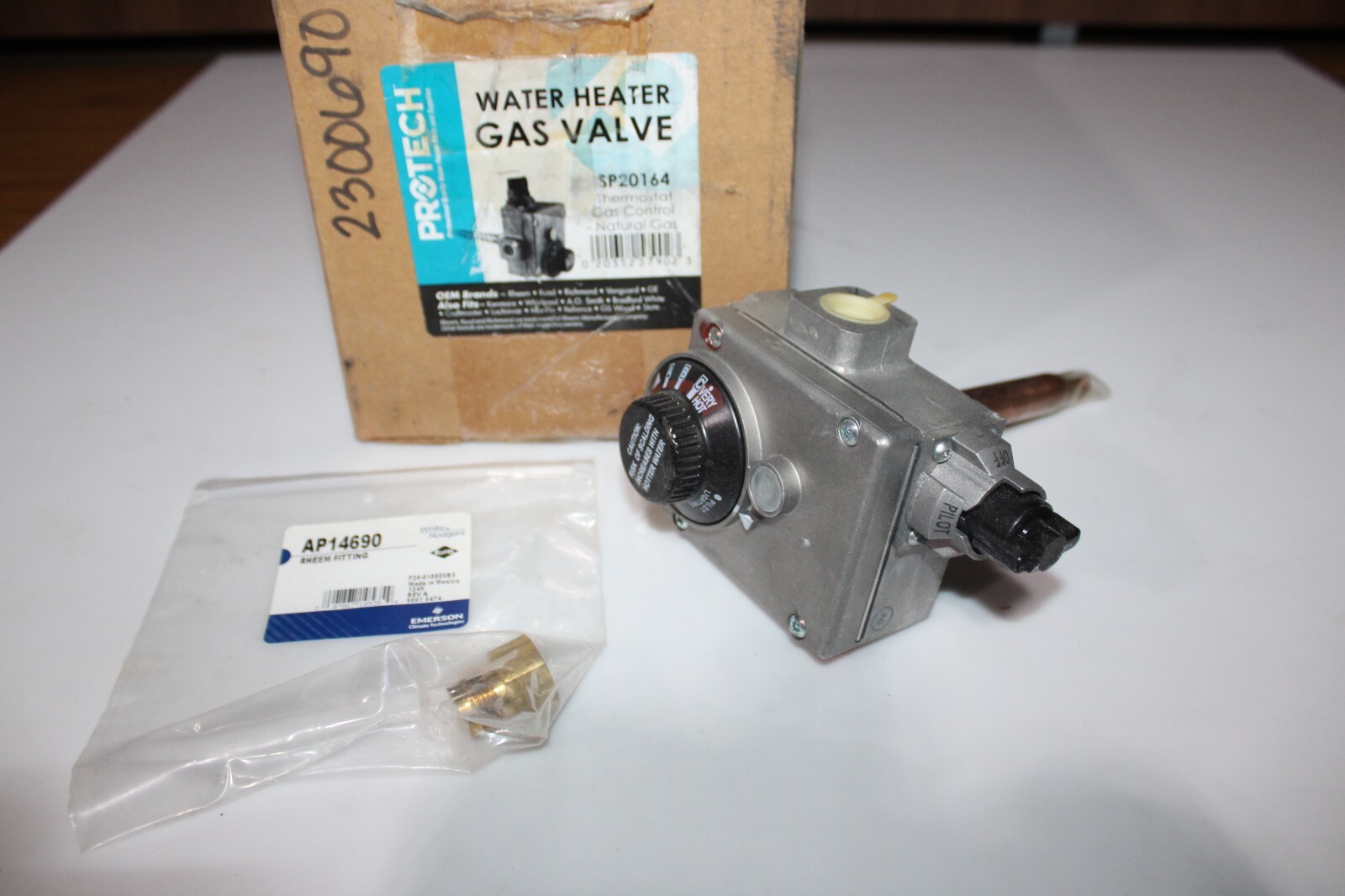 White-Rodgers Protech Sp20164 Gas Control Thermostat Natural Gas AP14270Q-1