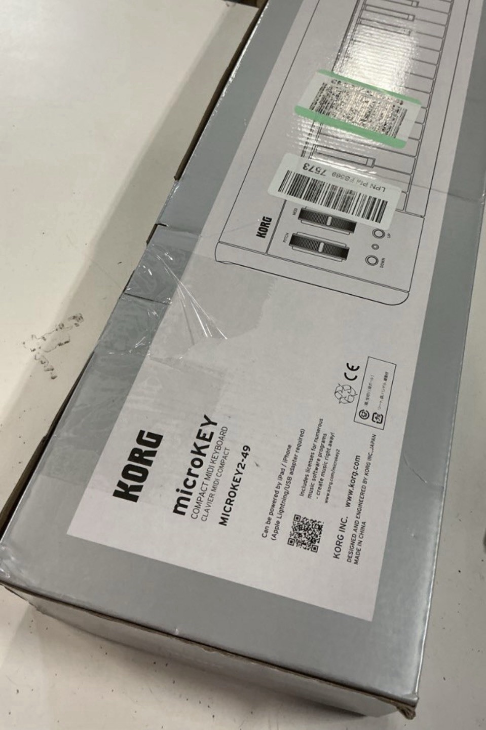 Korg microKEY2 49-Key Compact MIDI Controller