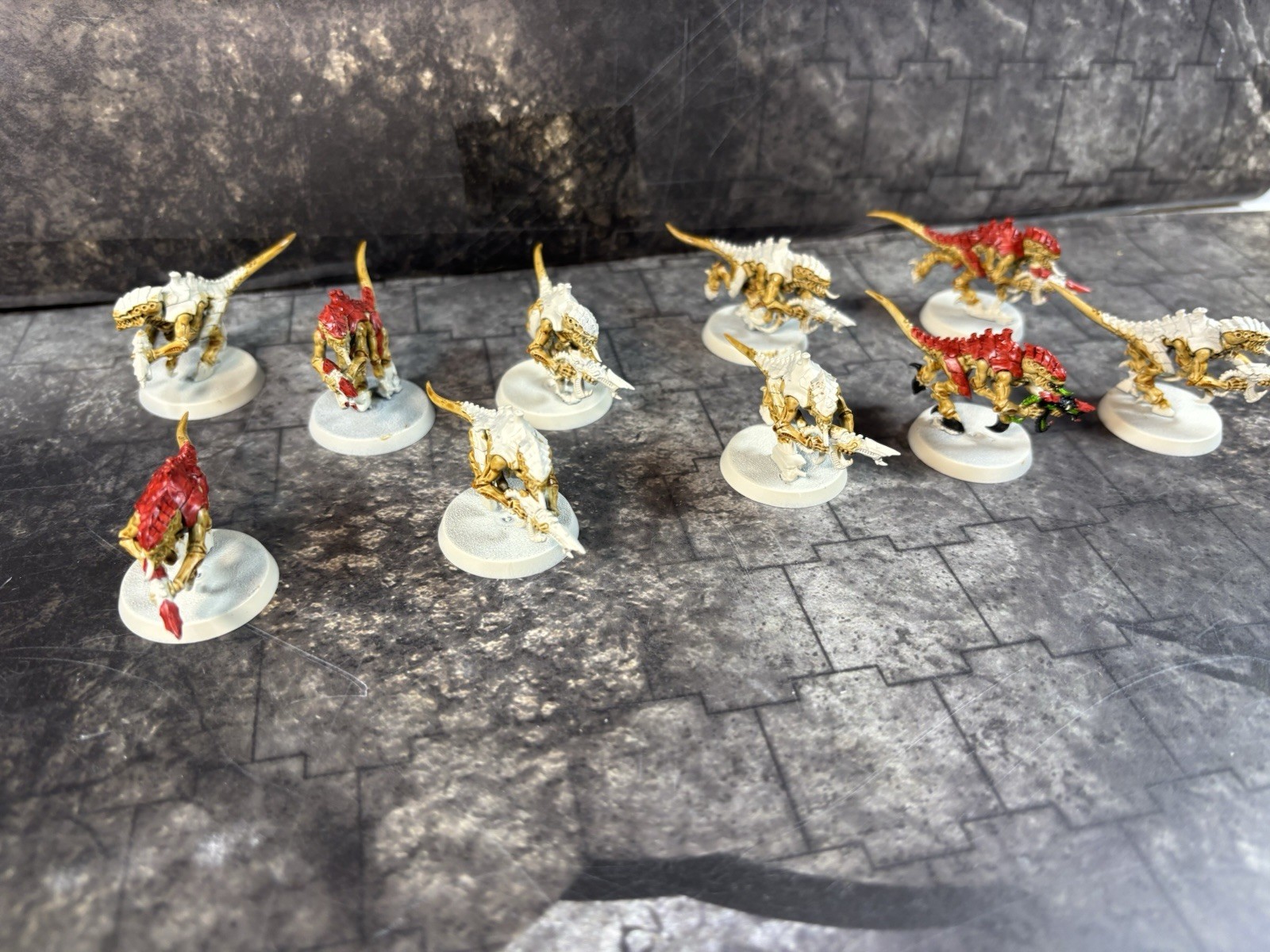 Warhammer 40k Tyranid Termagaunts X10 Part Painted (#3334)
