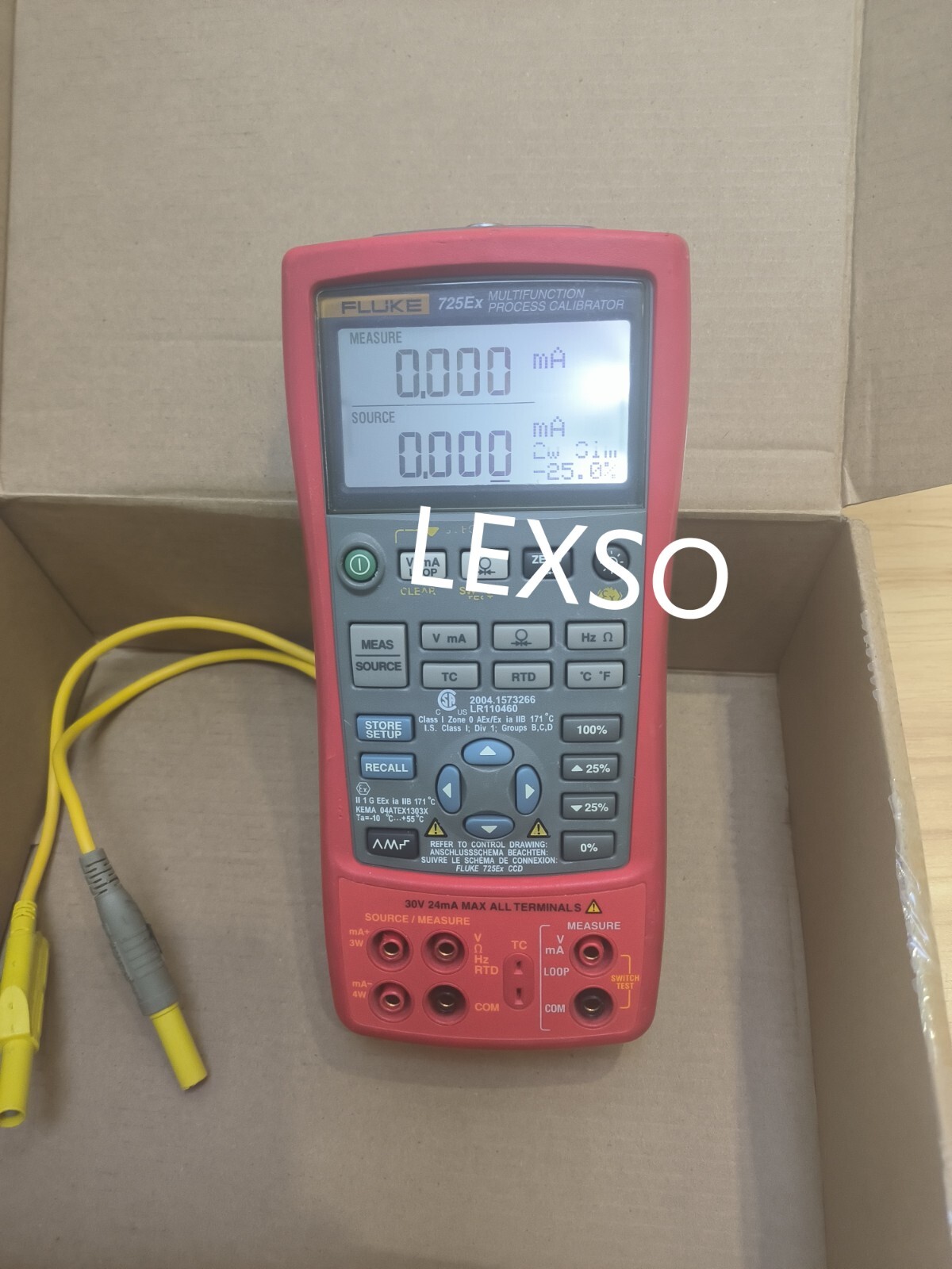 Fluke 725EX Multi-Function Process Calibrator  Fluke725EX USED