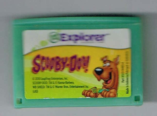 leapFrog Explorer Game Cart Scooby Doo! rare HTF