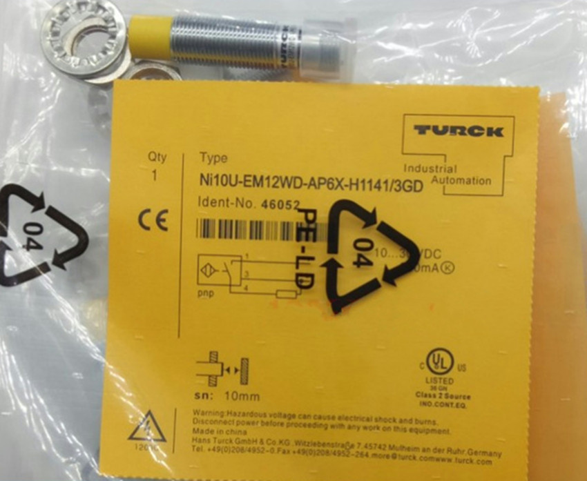 1PC New TURCK NI10U-EM12WD-AP6X-H1141/3GD Proximity Sensor Free Shipping