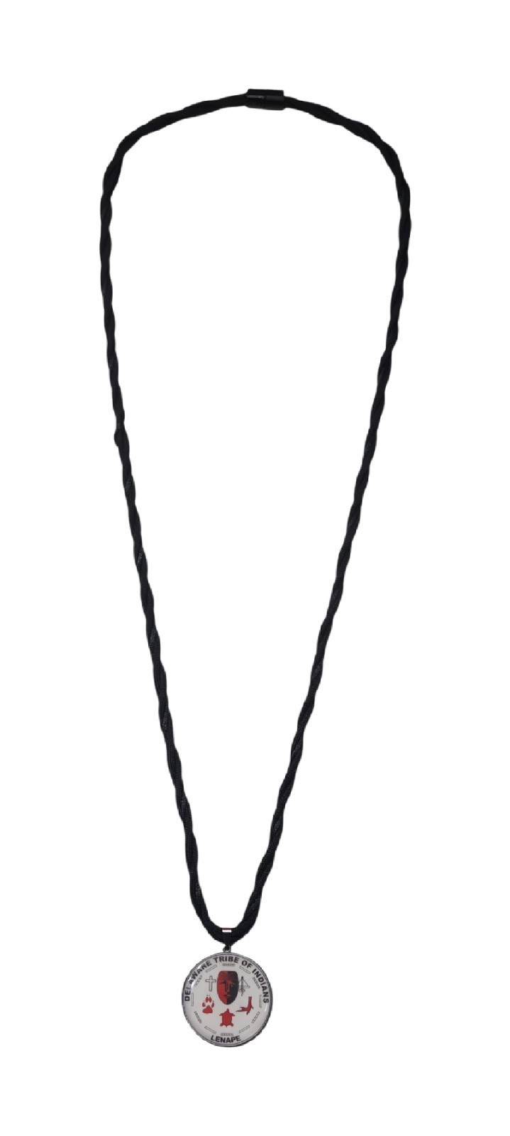 Lenni Lenape Delaware Tribe Flag Necklace Indigenous People Native American