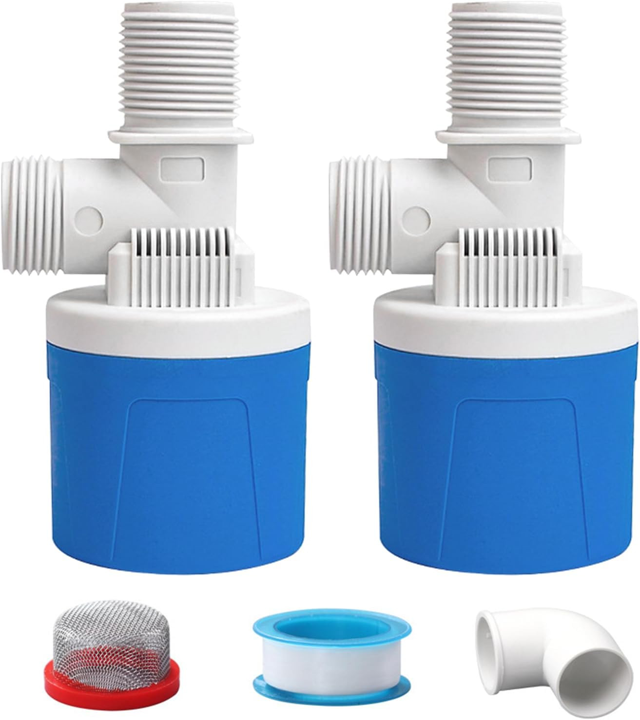 3/4" Top Inlet Water Float Valve, 2 Pack Automatic Water Level Control Valve for