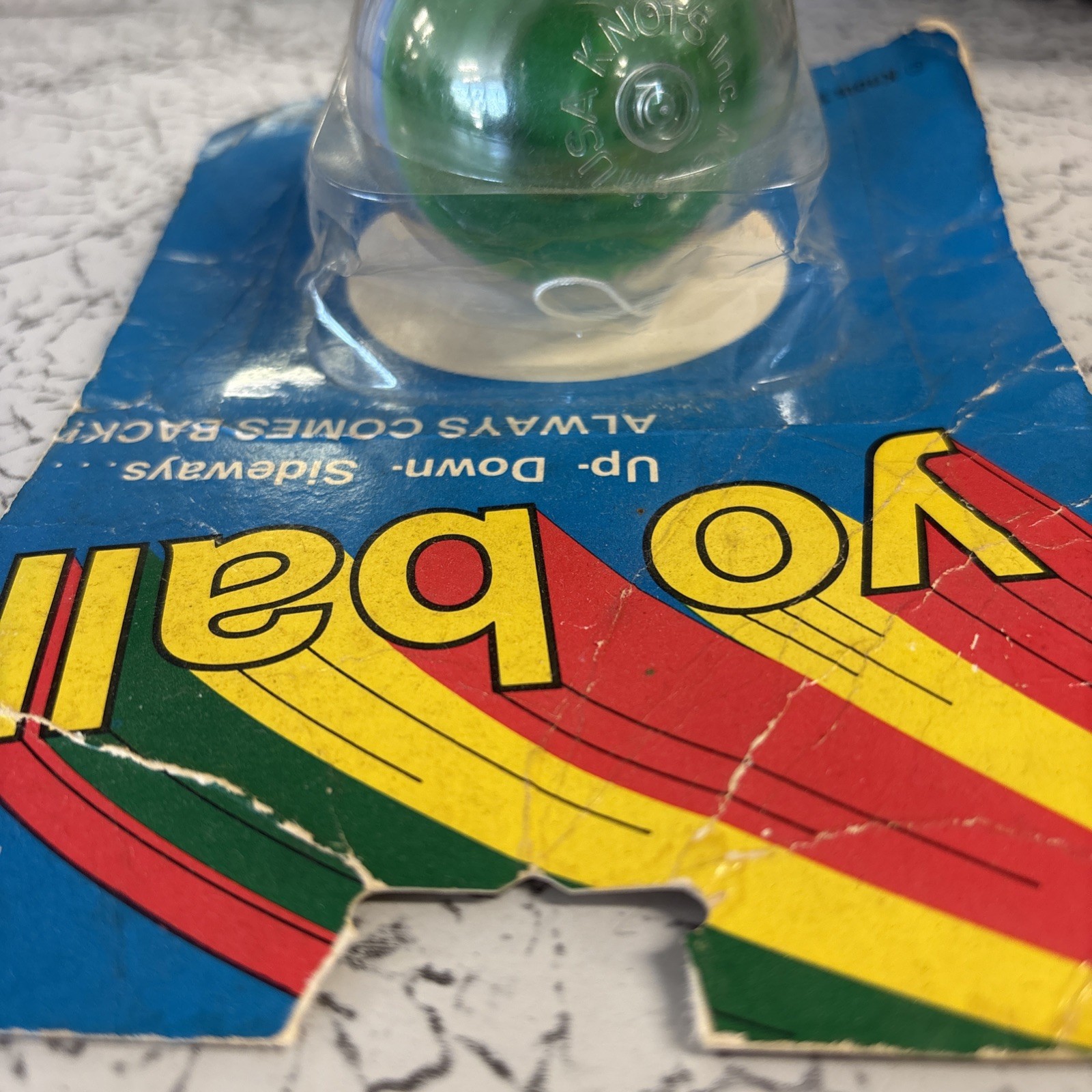 1979 YO BALL YO-YO by Knots - Sealed!
