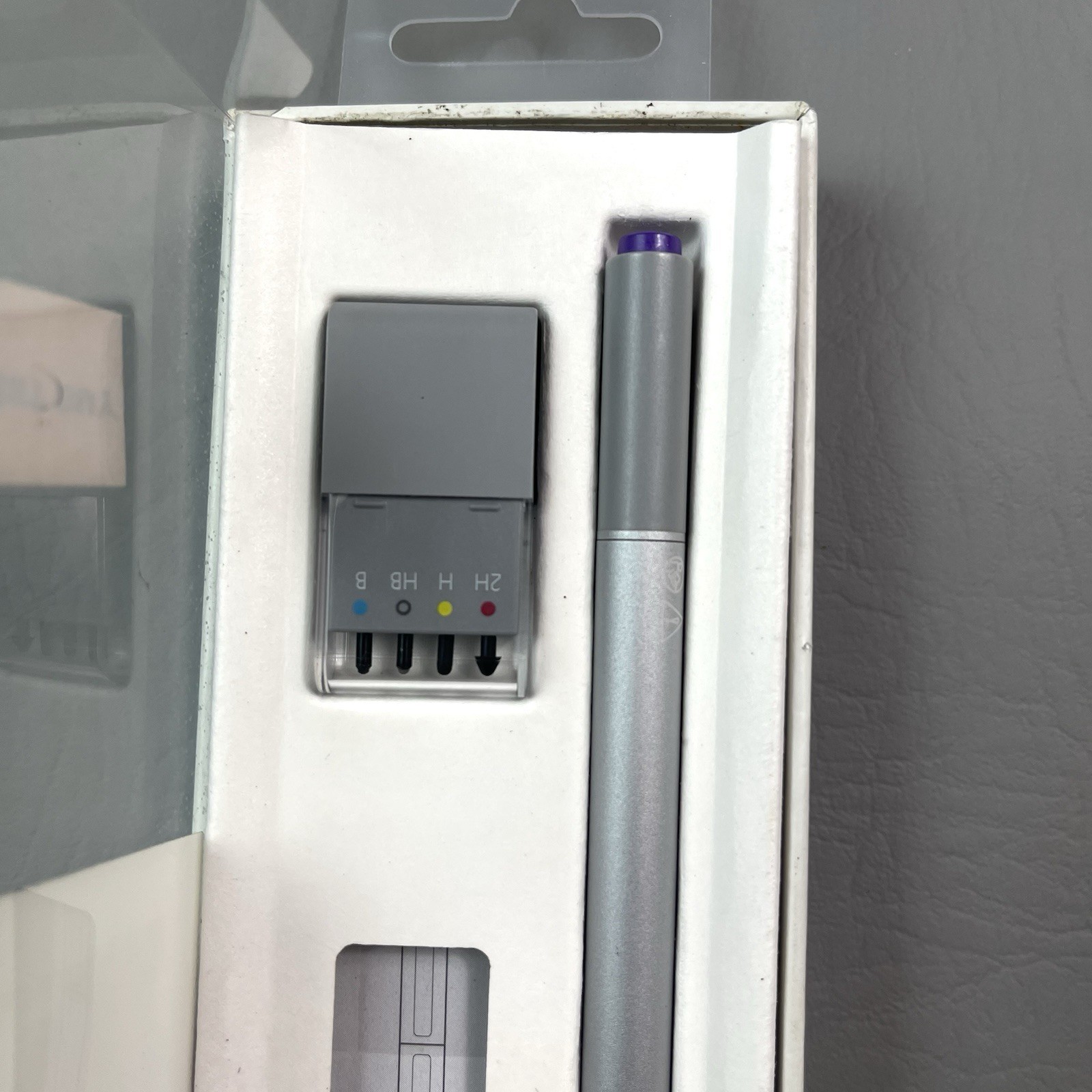 Microsoft Surface Pen Stylus Silver Model 1710 Surface Pro 3 4 Book w/ Tips