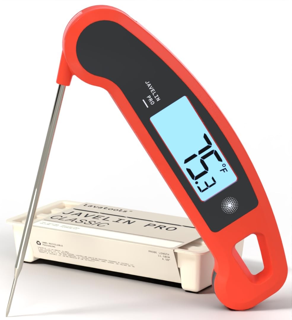 Lavatools Javelin® PRO Classic Ultra-Fast 2-Second Digital Read Meat Thermometer