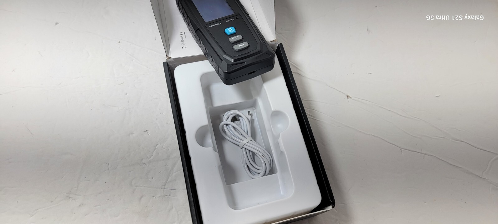 ERICKHILL EMF Meter, Rechargeable Digital Electromagnetic Field Radiation Detect