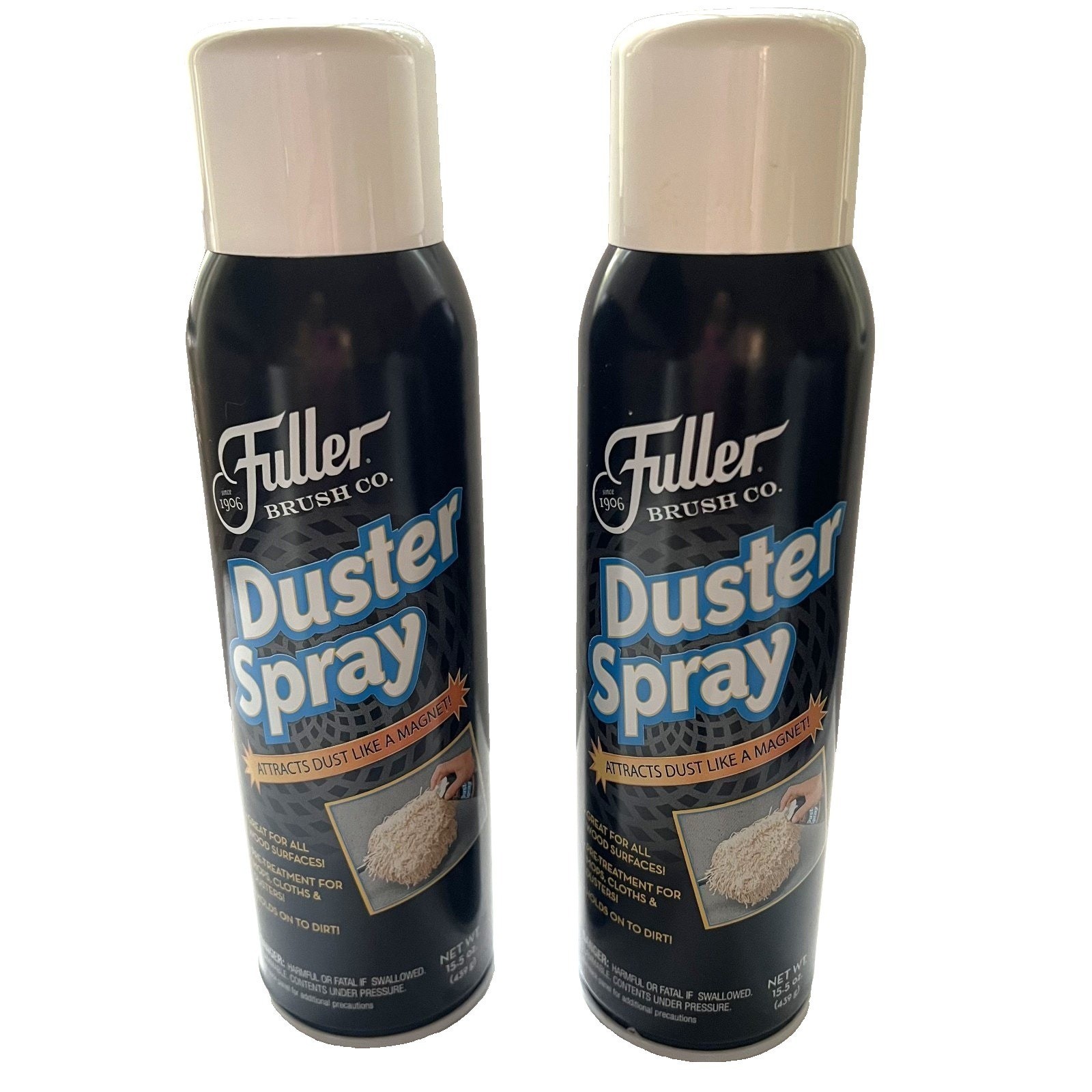 Fuller Brush Duster Spray High Quality Multi Surface Safe One New + One 75% Full