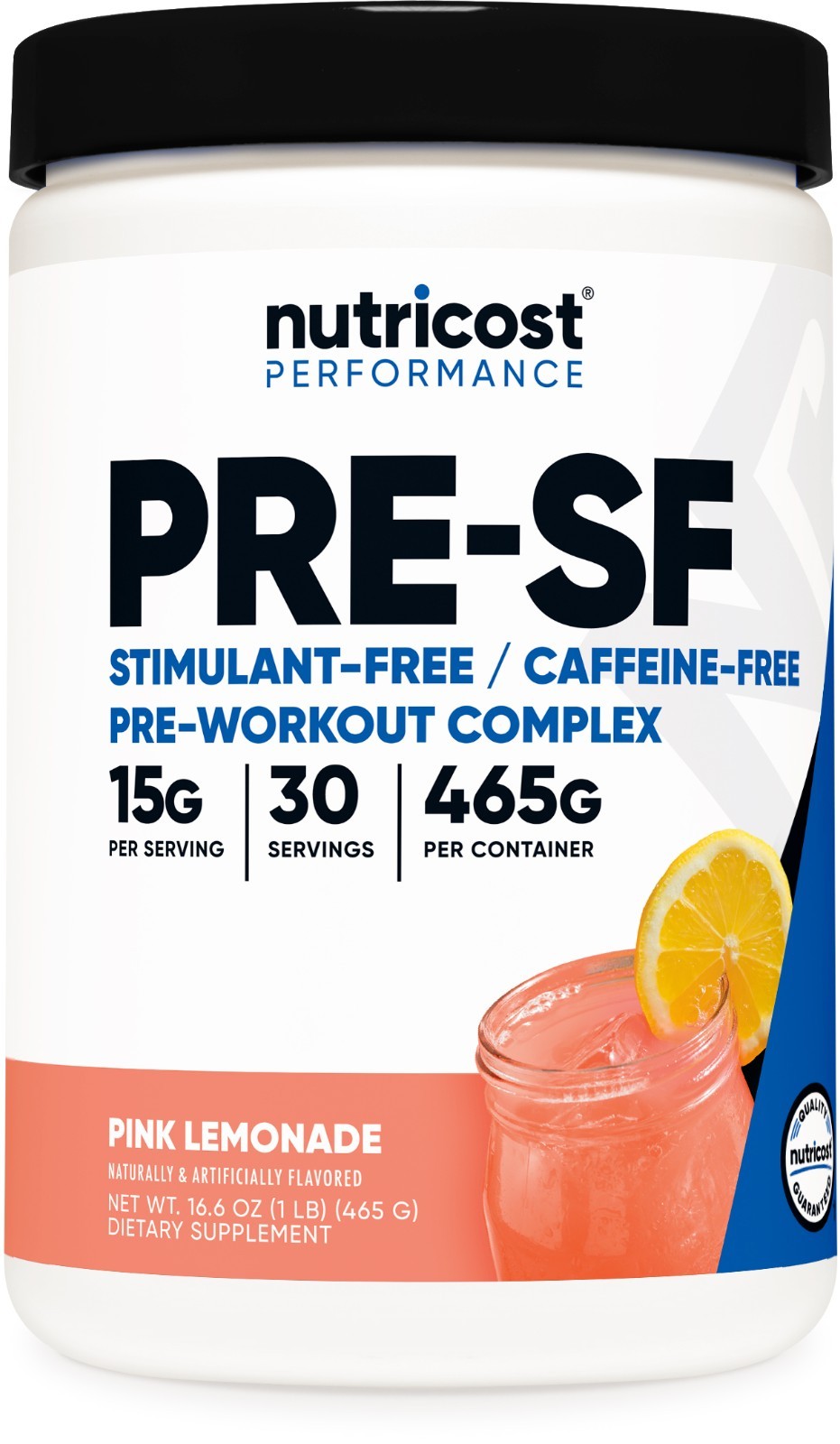 Nutricost Stim-Free Pre-Workout, 30 Servings (Pink Lemonade)