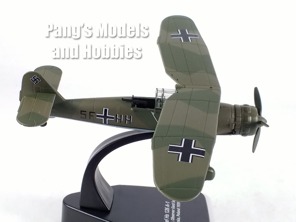 Henschel Hs 126 Hs-126 - Invasion of Poland 1939 1/72 Scale Diecast Model