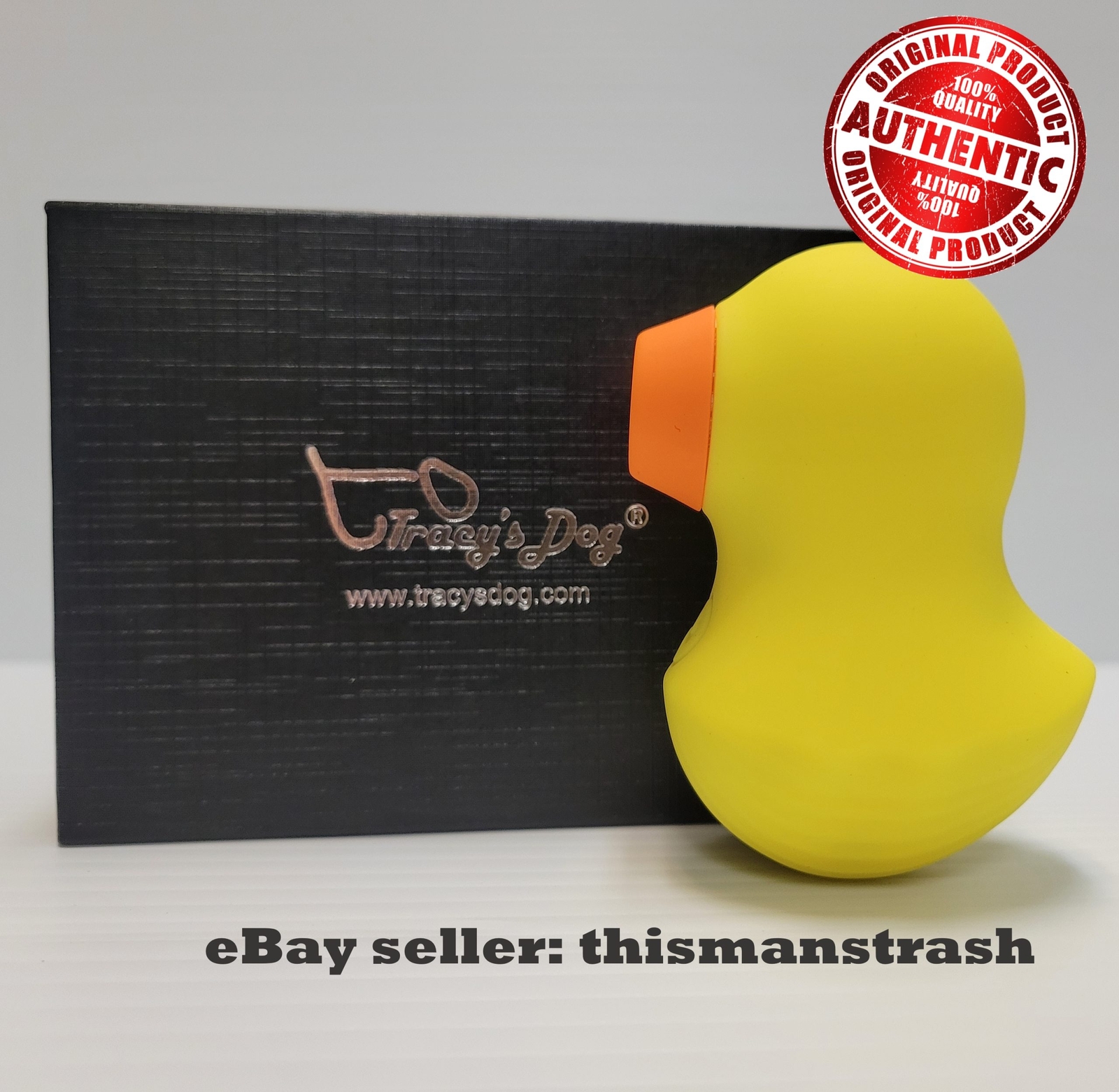 Tracy's Dog Mr Duckie Clitoral Suction Vibrator Fast Ship Cute Item for Women!