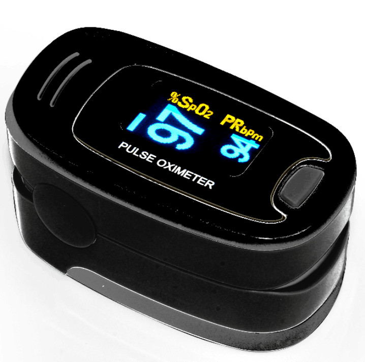 Finger Pulse Oximeter Blood Oxygen SpO2 Monitor PR Heart Rate Patient Monitor US