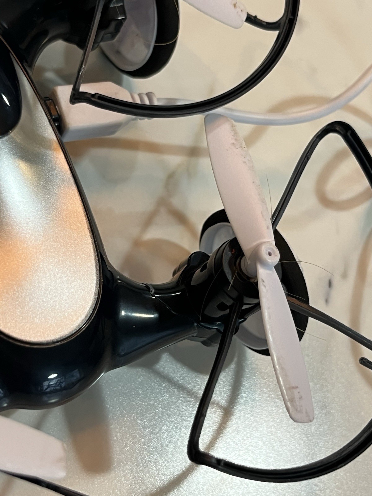 SHARPER IMAGE FLY + DRIVE 7" DRONE RECHARGEABLE DUAL FUNCTION 2.4GHZ *needs Work